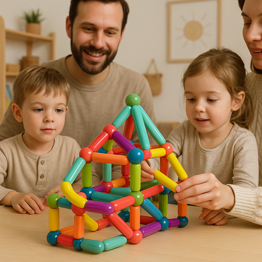 Fun Magnetic Sticks for Kids - Lusomart