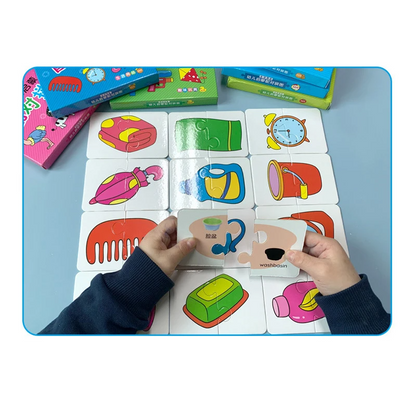 Fun Learning Puzzle Toy for Toddlers Color Matching - Lusomart