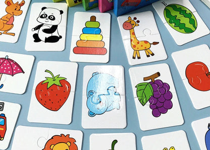 Educatief Speelgoed Puzzel voor Kinderen 3 Jaar Karton Kleurherkenning en Creativiteit 3