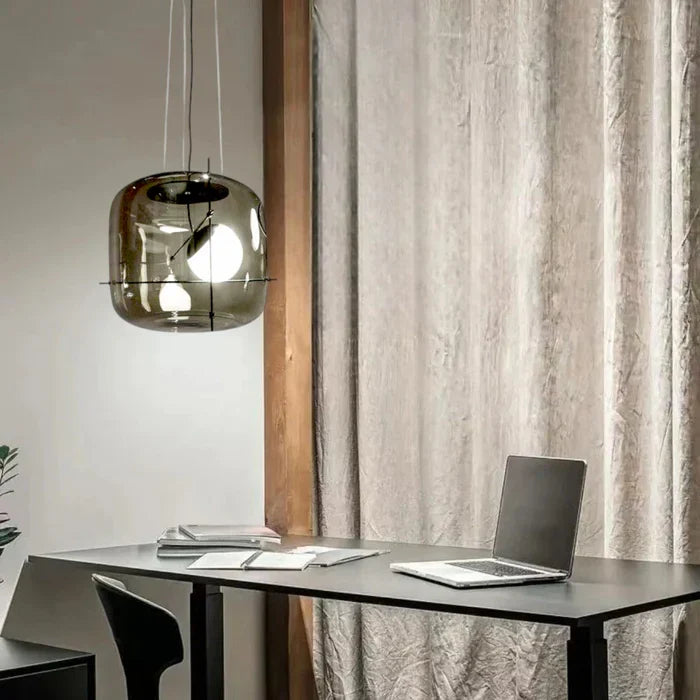 Elegant Glass Drop Ceiling Lamp