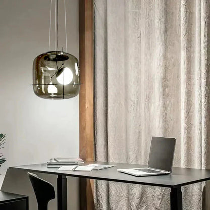 Elegant Glass Drop Ceiling Lamp
