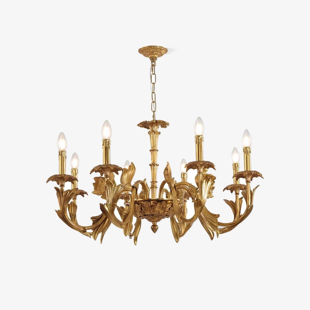 Classic Luxe Golden Pendant Ceiling Lamp