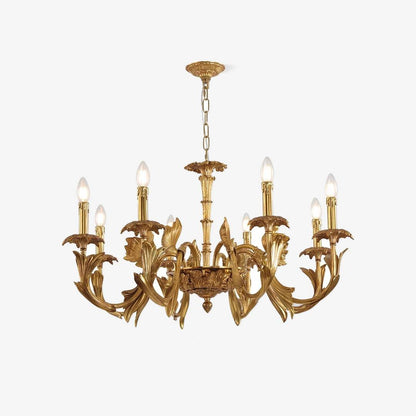 Classic Luxe Golden Pendant Ceiling Lamp