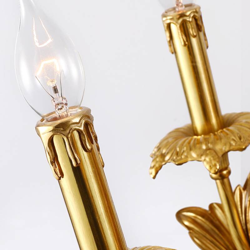 Classic Luxe Golden Pendant Ceiling Lamp