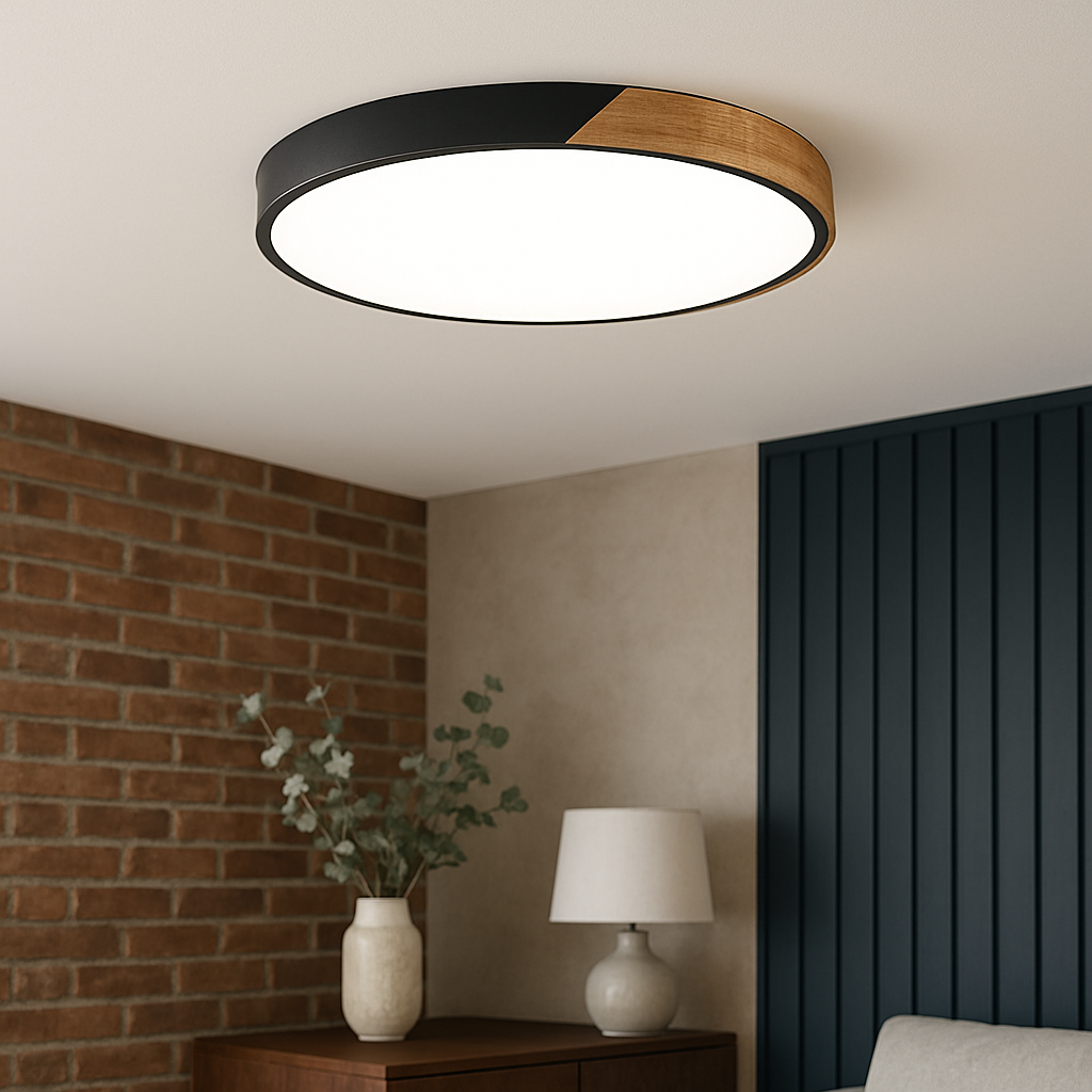 Elaris | Elegant Scandinavian-Style Wooden Ceiling Lamp for Modern Homes 2