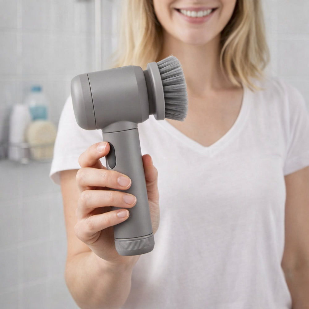 Powerful Spin Cleaning Brush Home Scrubber Tool