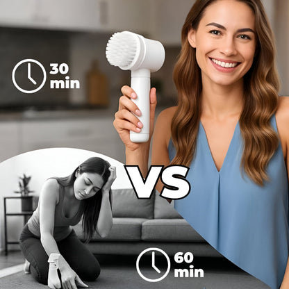 Powerful Spin Cleaning Brush Home Scrubber Tool