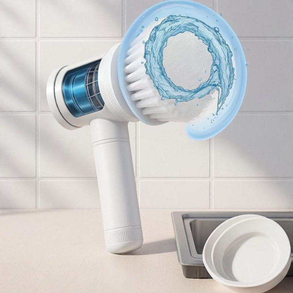Powerful Spin Cleaning Brush Home Scrubber Tool