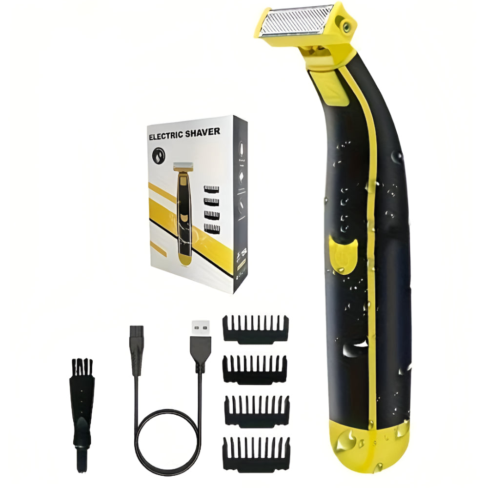 Rechargeable Men's Electric Shaver Trimmer Kit