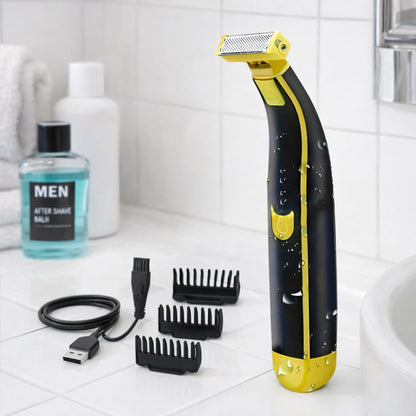 Rechargeable Men's Electric Shaver Trimmer Kit - Lusomart