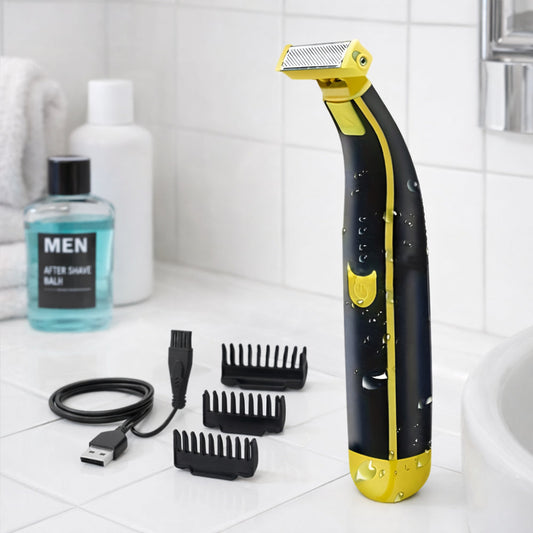 Rechargeable Men's Electric Shaver Trimmer Kit - Lusomart