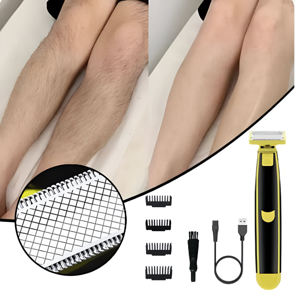 Rechargeable Men's Electric Shaver Trimmer Kit