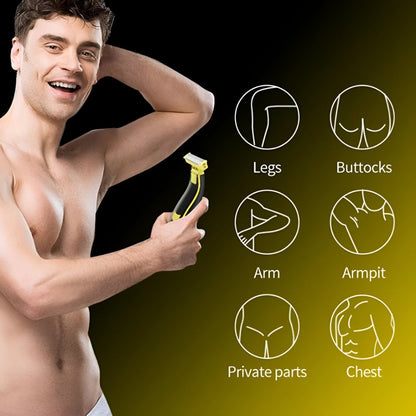 Rechargeable Men's Electric Shaver Trimmer Kit