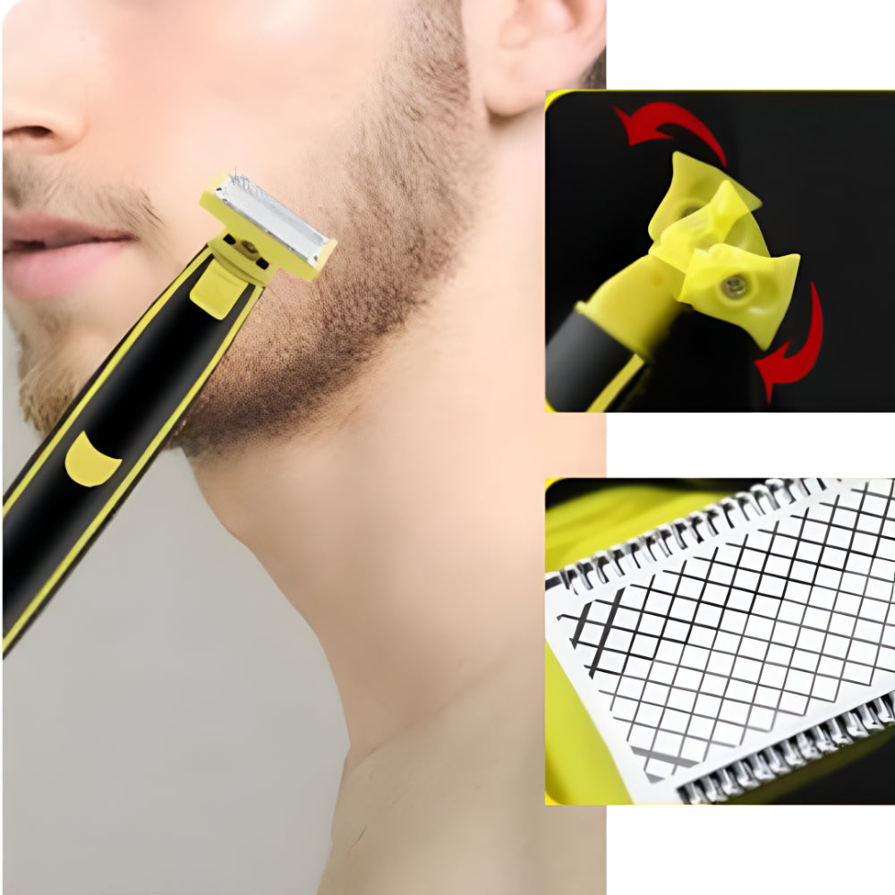 Rechargeable Men's Electric Shaver Trimmer Kit