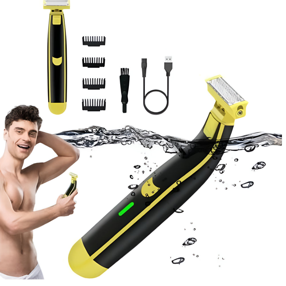 Rechargeable Men's Electric Shaver Trimmer Kit