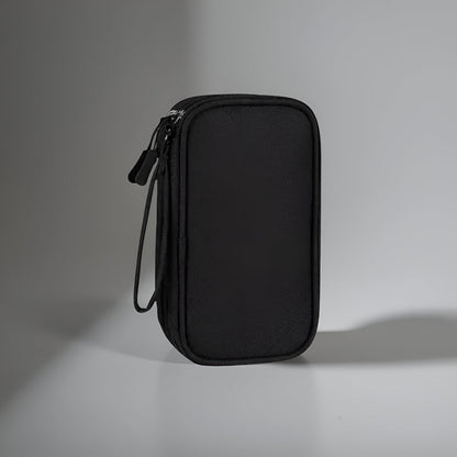 Compact Travel Electronics Storage Bag Soft Pouch Design