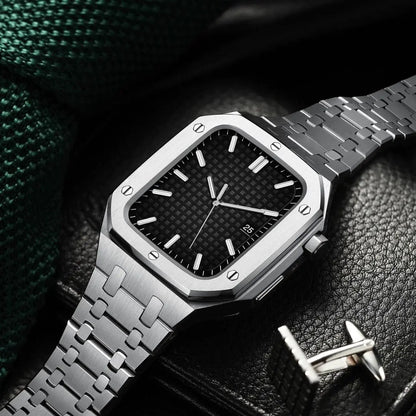 EleganceGuard | Stylish Durable Apple Watch Protective Case 44mm 5