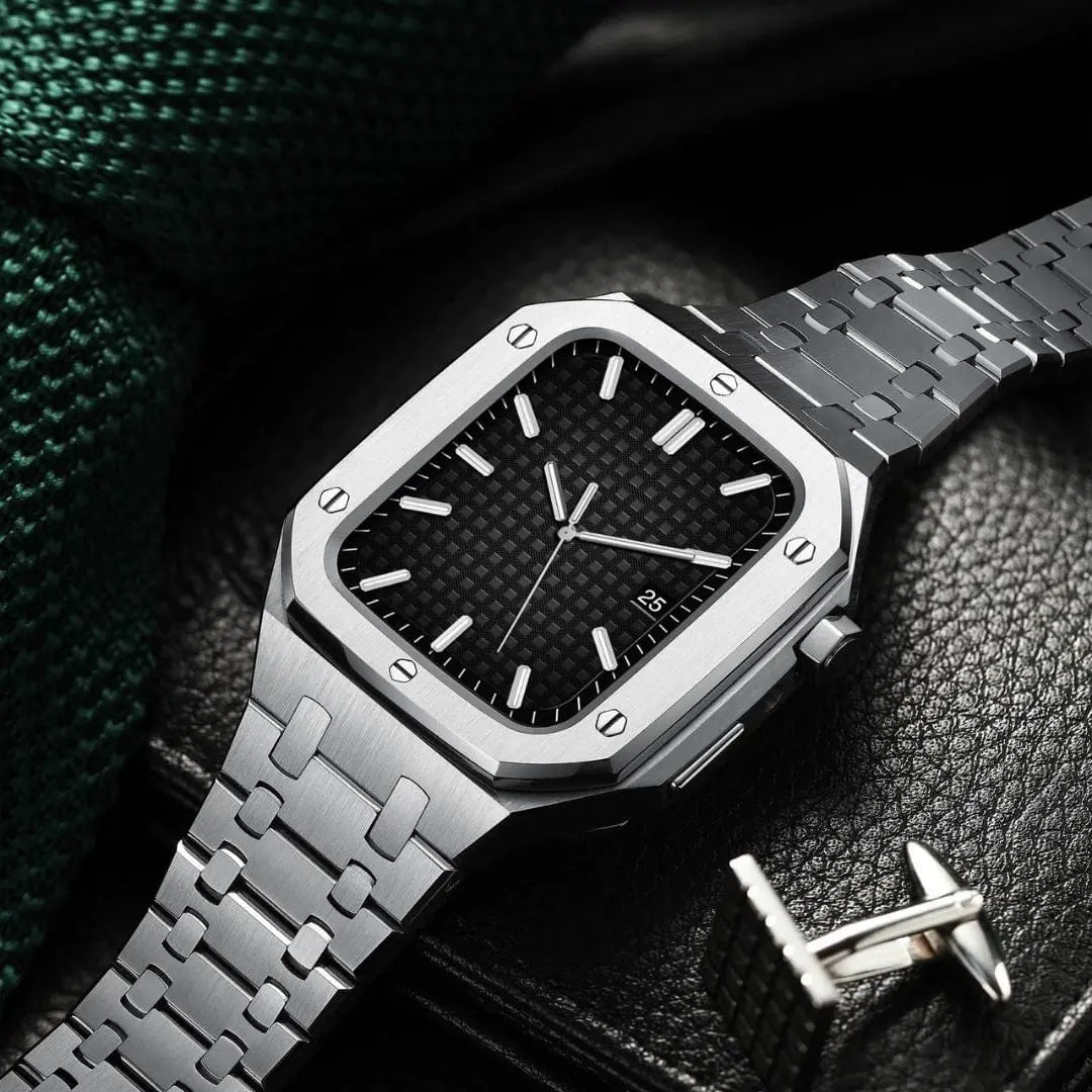 EleganceGuard | Stylish Protective Case for Apple Watch 44mm – Durable Full Coverage 5