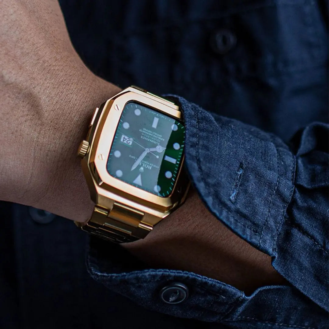 EleganceGuard | Stylish Protective Case for Apple Watch 44mm – Durable Full Coverage 8