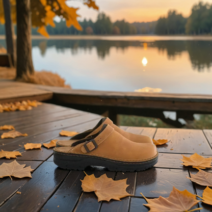 EleganceStep | Comfortable Stylish Orthopedic Leather Slippers for Women 1