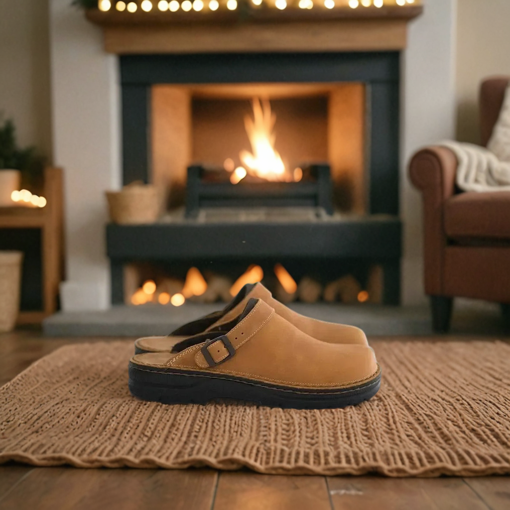 EleganceStep | Comfortable Stylish Orthopedic Leather Slippers for Women 2