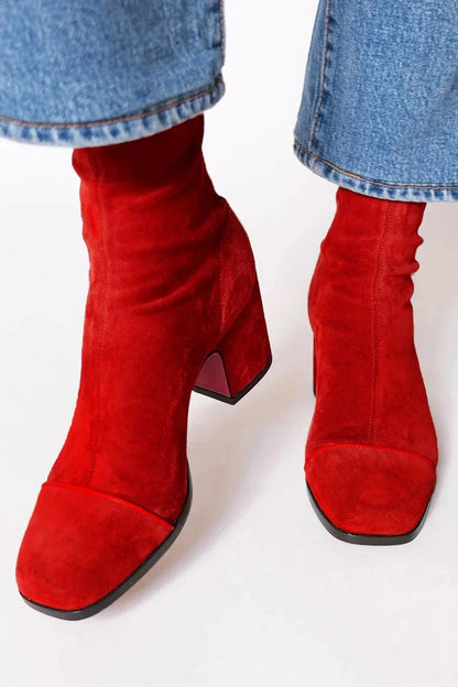 Soft Ankle Boots with Cushioned Insoles - Lusomart