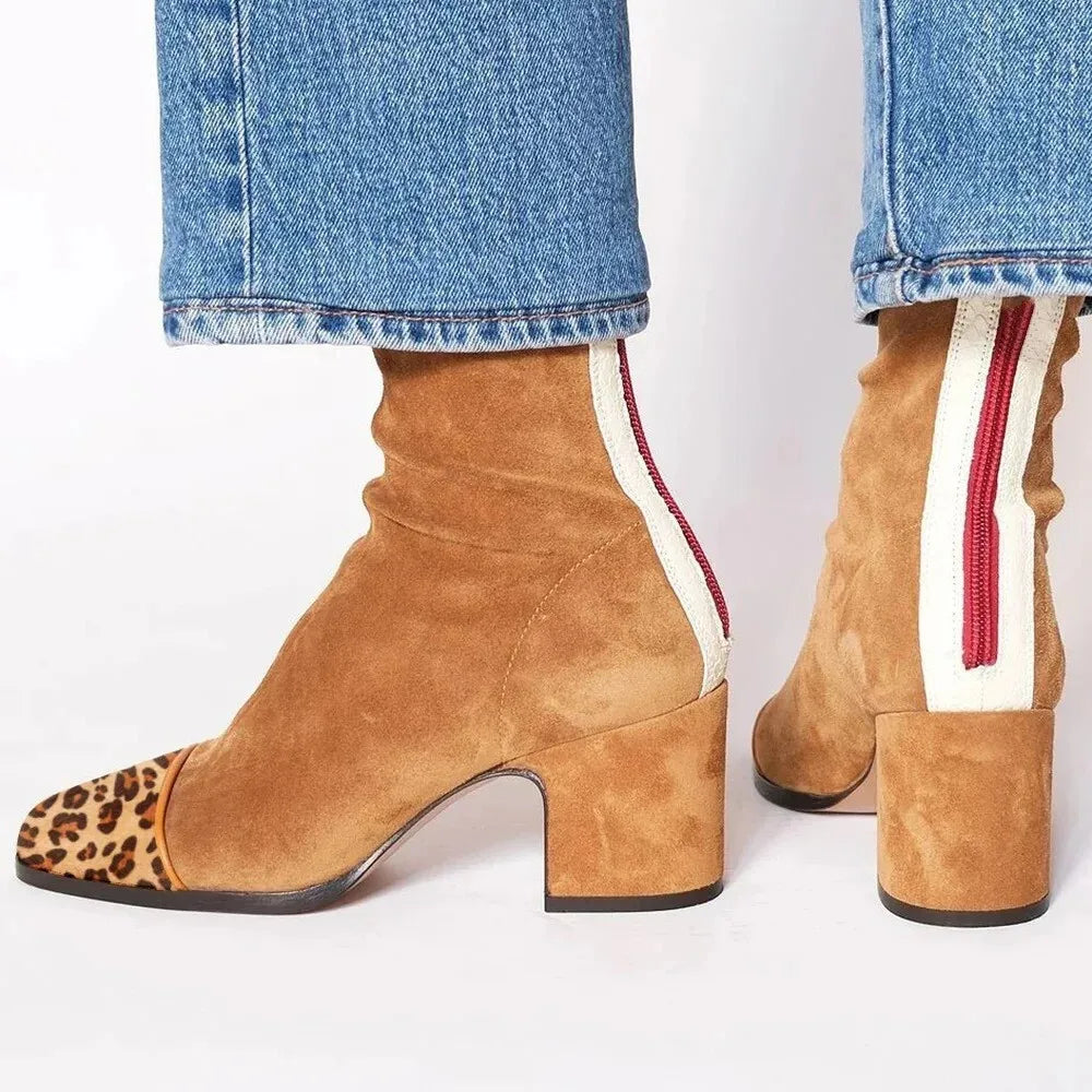 Elegant Ankle Boots | Comfortable Design with Shock-Absorbing Sole – Perfect Fit for Sensitive Feet 4