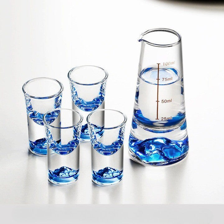 Stylish Crystal Glass Set - Lusomart