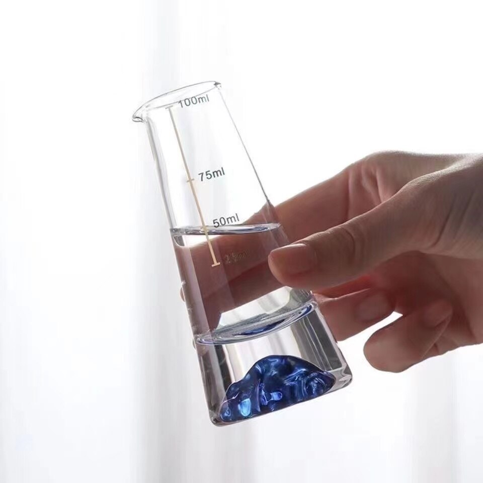 Elegant Mountain Glass Set | Lead-Free Drinkware with Unique Design – Perfect for Entertaining and Everyday Use 3