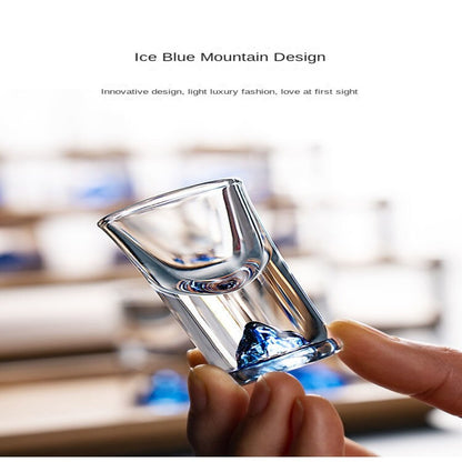Elegant Mountain Glass Set | Lead-Free Drinkware with Unique Design – Perfect for Entertaining and Everyday Use 7