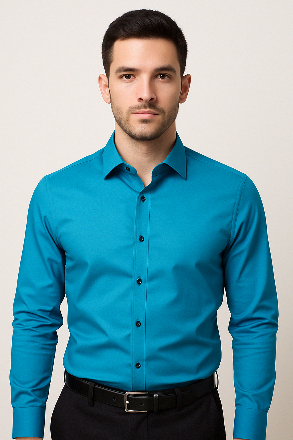 Relaxed Fit Casual Men's Dress Shirt - Lusomart