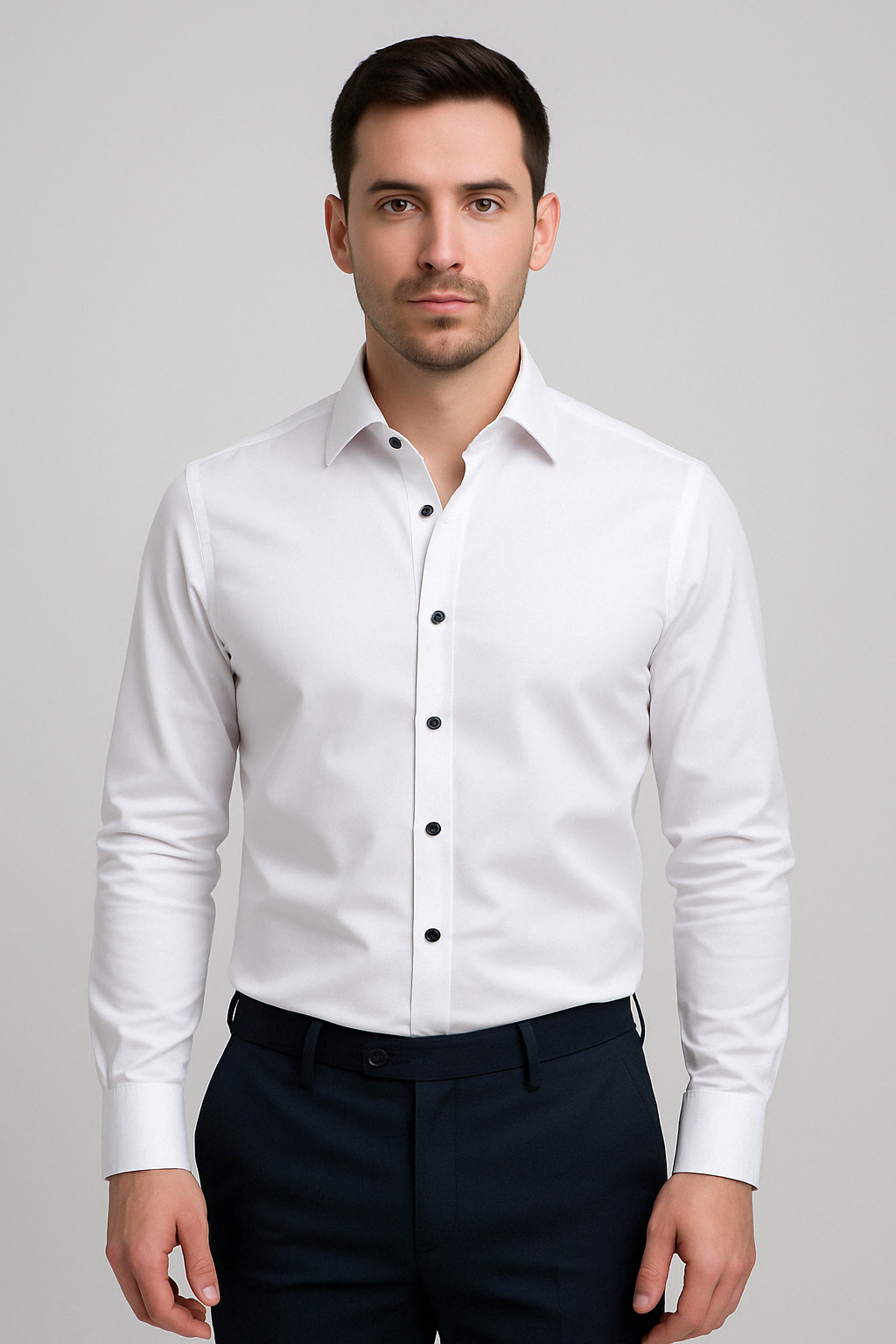 EliasStretch | Comfortable Modern Fit Non-Iron Men's Shirt 10
