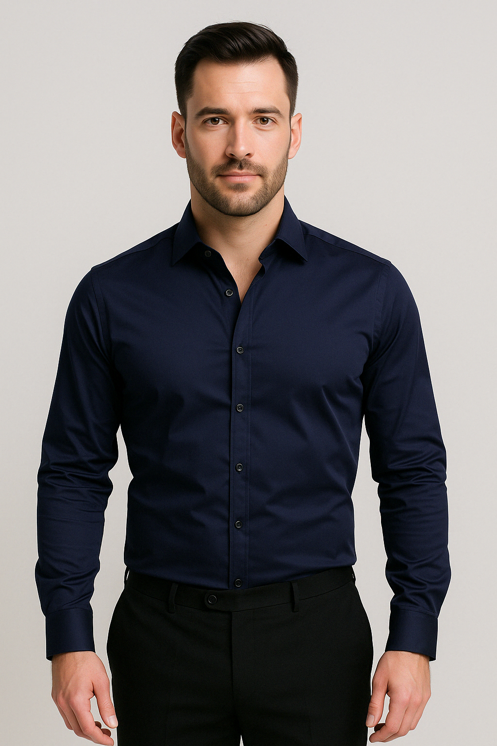 EliasStretch | Comfortable Modern Fit Non-Iron Men's Shirt 9