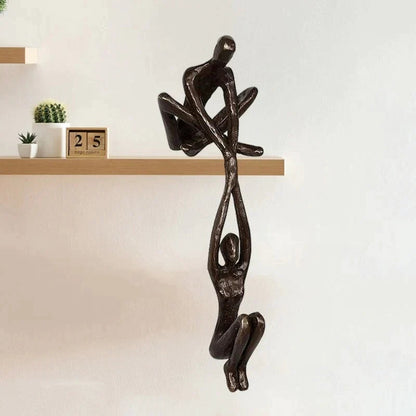 Romantic Couple Figurine Home Decor Sculpture - Lusomart