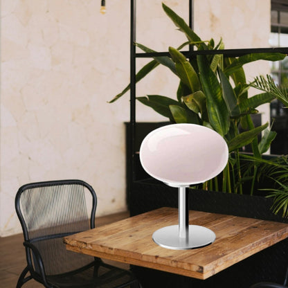 Vintage Chic Glass Desk Lamp