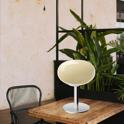 Vintage Chic Glass Desk Lamp