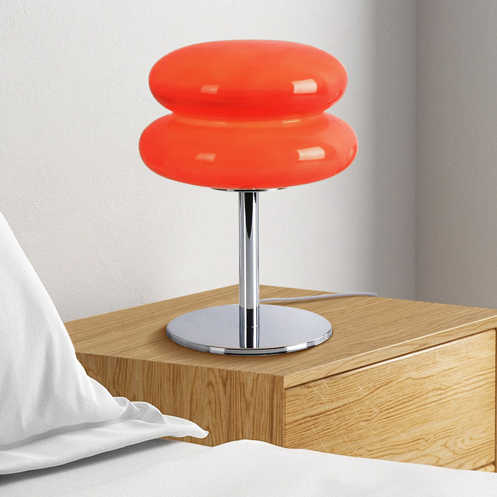 Vintage Chic Glass Desk Lamp