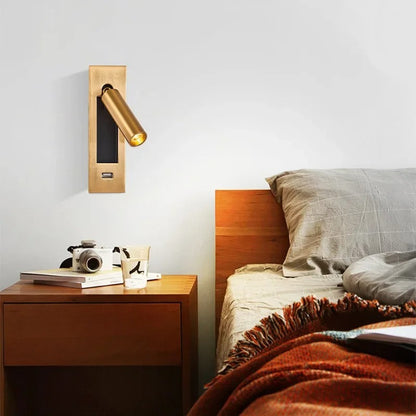 Flush Mount Bedroom Wall Light - Lusomart
