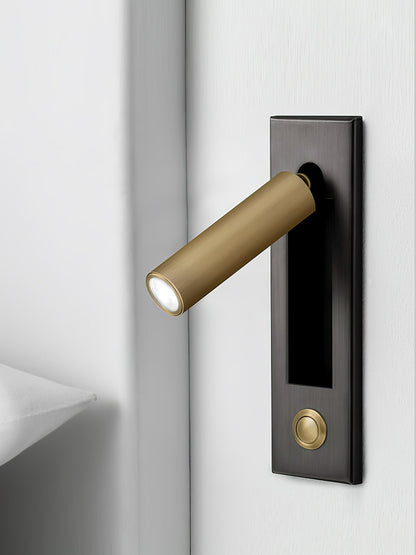 Soft Glow Bedside Wall Lamp with Reading Light