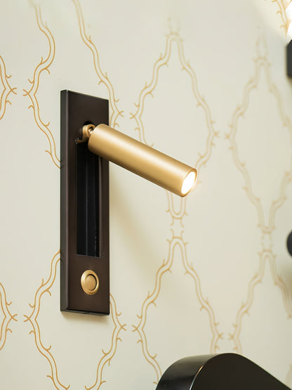 Soft Glow Bedside Wall Lamp with Reading Light