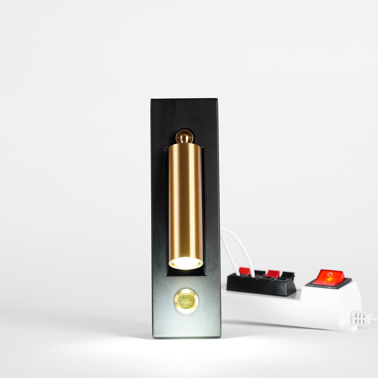 Soft Glow Bedside Wall Lamp with Reading Light