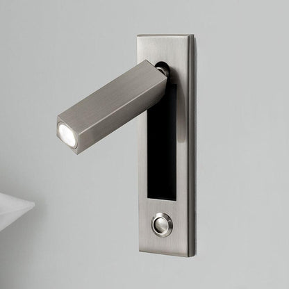 Soft Glow Bedside Wall Lamp with Reading Light
