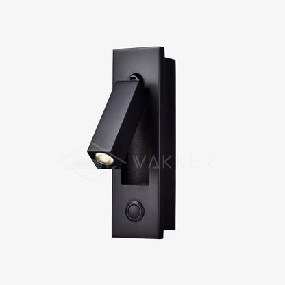 Soft Glow Bedside Wall Lamp with Reading Light