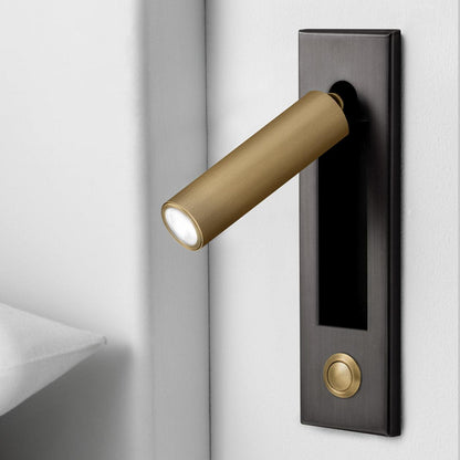 Soft Glow Bedside Wall Lamp with Reading Light