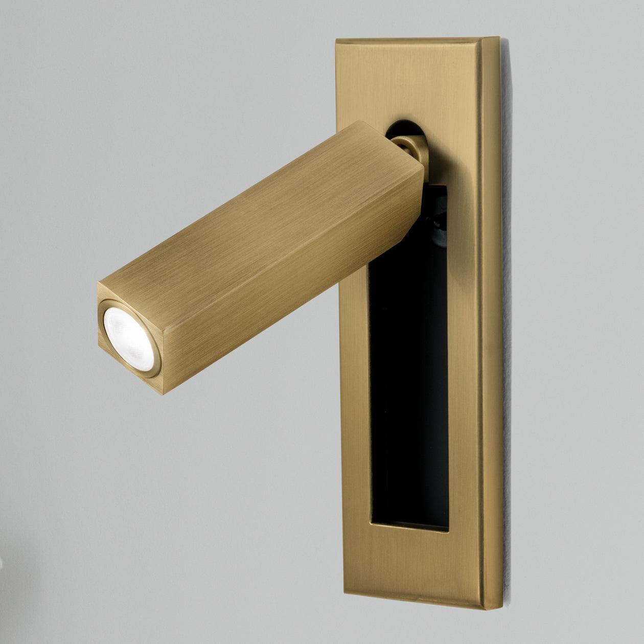 Soft Glow Bedside Wall Lamp with Reading Light