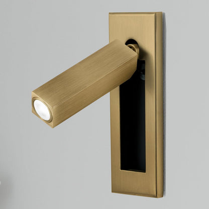 Soft Glow Bedside Wall Lamp with Reading Light