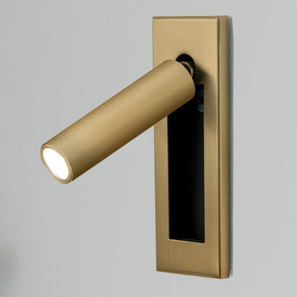 Soft Glow Bedside Wall Lamp with Reading Light