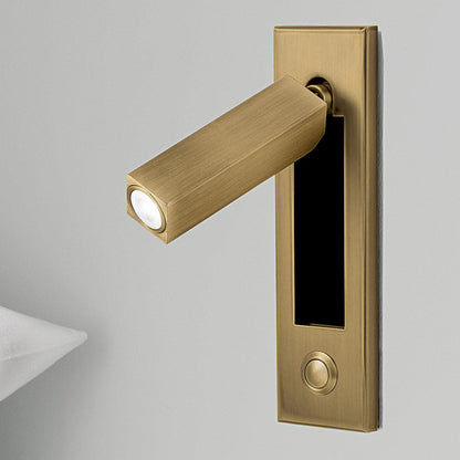 Soft Glow Bedside Wall Lamp with Reading Light