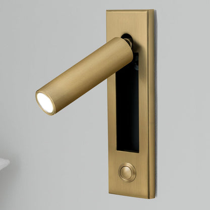 Soft Glow Bedside Wall Lamp with Reading Light