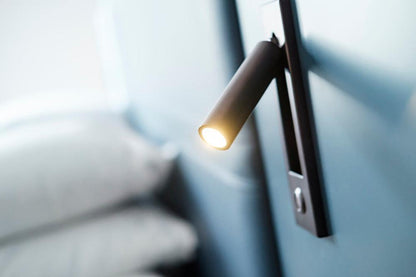 Soft Glow Bedside Wall Lamp with Reading Light